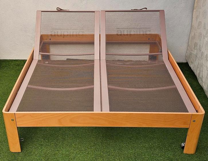 Auping Auronde Bed 180x200cm 48cm Hoog (Seniorenhoogte), Huis en Inrichting, Slaapkamer | Beddengoed, Zo goed als nieuw, Ophalen of Verzenden
