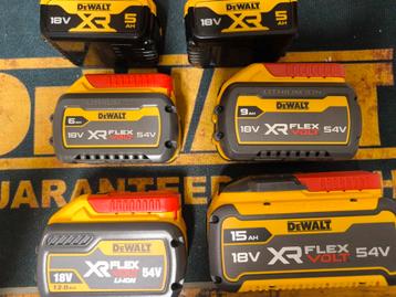 Batteries Dewalt Flexvolt 6-9-12-15 Ah, Enlèvement, Neuf