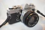Olympus OM 1 + Olympus 50mm 1.8, Audio, Tv en Foto, Fotocamera's Analoog, Ophalen of Verzenden, Gebruikt, Spiegelreflex, Olympus