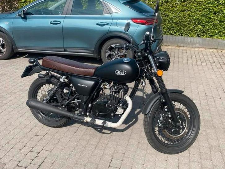 Mash Seventy 125 - Perfecte staat, Motoren, Motoren | Mash, Particulier, Naked bike, 11 kW of minder, Minimaal motorrijbewijs A1