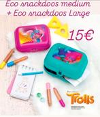 Tupperware set eco snackdozen Trolls, Ophalen of Verzenden, Nieuw