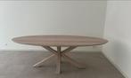 Ovale tafel massieve eik nieuwprijs 1841€, Huis en Inrichting, Ophalen, Zo goed als nieuw