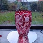 vaas, Huis en Inrichting, Ophalen, Minder dan 50 cm, Rood, Glas