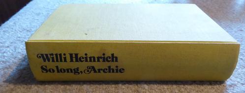 Roman " So long Archie " Willi Heinrich, Boeken, Romans, Gelezen, Ophalen of Verzenden