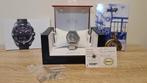 Montre Tissot Le Locle Powermatic 80 - Cadran bleu, Handtassen en Accessoires, Horloges | Heren, Gebruikt, Polshorloge, Overige materialen