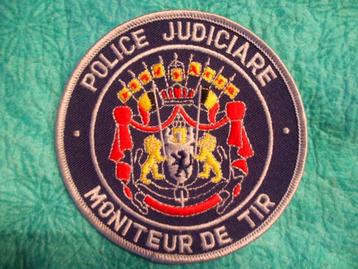 Écusson/insigne brodé pour moniteur de TIR Police Judiciaire beschikbaar voor biedingen