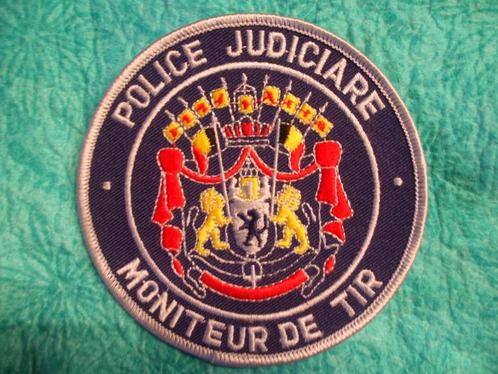 Écusson/insigne brodé pour moniteur de TIR Police Judiciaire, Verzamelen, Overige Verzamelen, Nieuw, Ophalen of Verzenden