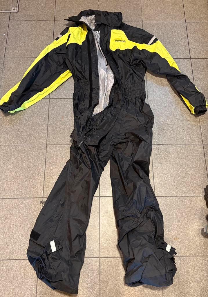 Bering Regenpak (zwart-fluo geel) XL, Motoren, Kleding | Motorkleding, Ophalen of Verzenden