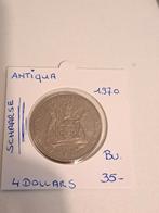 Antiqua  4 dollars  1970 BU SCHAARS !!, Ophalen of Verzenden