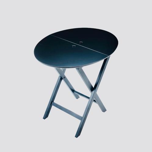 Promemoria Vintage 1978 by Romeo Sozzi bijzettafel, Huis en Inrichting, Tafels | Bijzettafels, Gebruikt, Ovaal, 45 tot 60 cm, 55 tot 75 cm