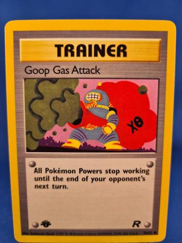 Goop Gas Attack 78/82 - Team Rocket (1st edition) beschikbaar voor biedingen