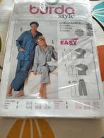 Patron Burda pyjama femme et homme, Hobby & Loisirs créatifs, Burda, Enlèvement ou Envoi, Neuf, Homme