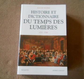 Histoire et dictionnaire du temps des lumières beschikbaar voor biedingen