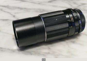 Pentax Super Takumar 200 mm f/4 M42 avec étui et ZK M42, Enlèvement ou Envoi, 1960 à 1980, Lentille ou Lentilles