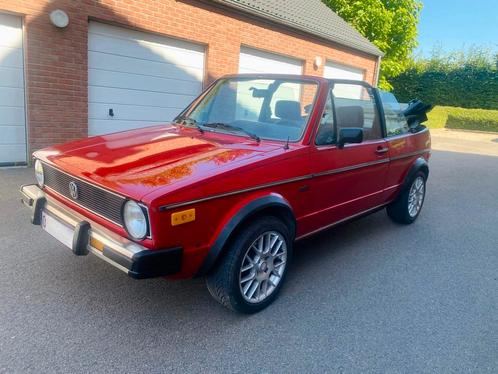 Volkswagen Golf 1 cabrio 1.8 injectie, Auto's, Oldtimers, Particulier, Volkswagen, Benzine, Cabriolet, Ophalen