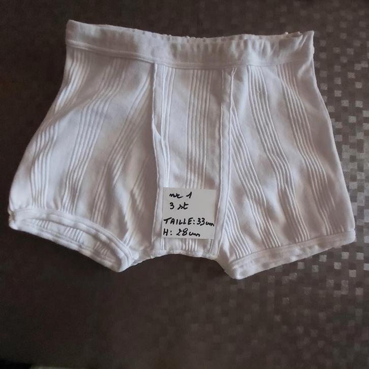 Vintage herenonderbroeken hoge taille, Antiek en Kunst, Curiosa en Brocante, Ophalen of Verzenden