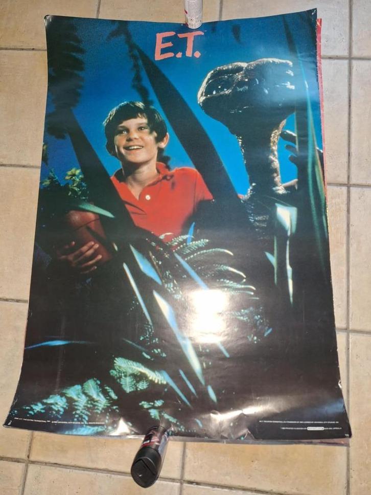 E.T. the extraterrestrial (poster 100 cm x 70 cm), Verzamelen, Posters, Gebruikt, Film en Tv, Deurposter of groter, Rechthoekig Staand