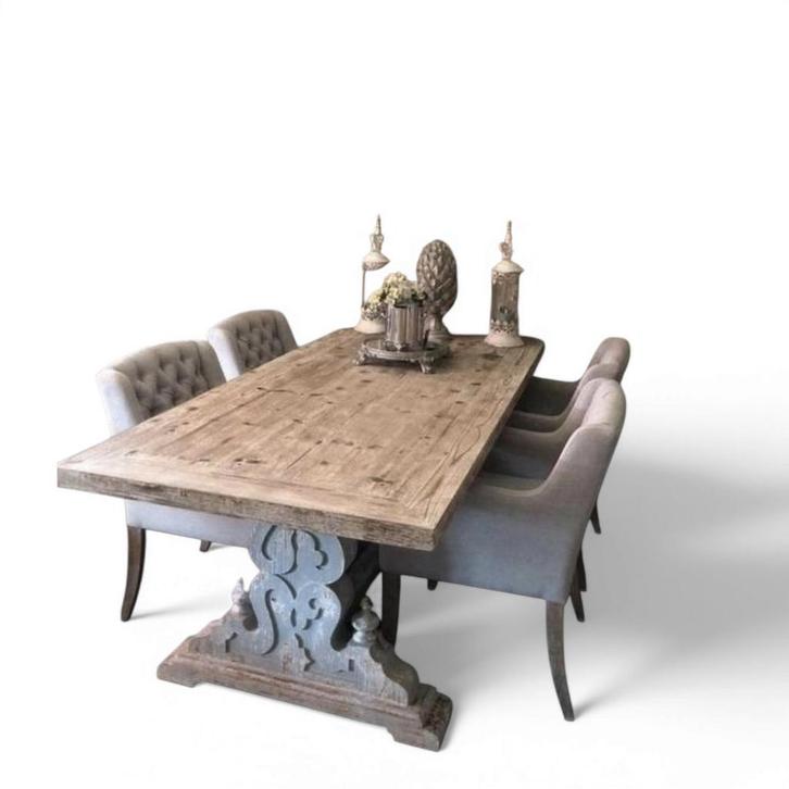 !!!!!!!!AANBIEDING!!!!!!!!  Unieke nieuwe Kloostertafel, Huis en Inrichting, Tafels | Eettafels, Zo goed als nieuw, Ophalen