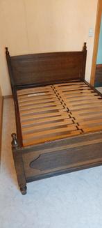 Brocante bed en kleerkast, Ophalen, Zo goed als nieuw