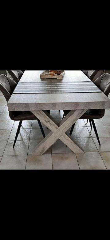 Eetkamer + salontafel te koop, Huis en Inrichting, Ophalen, Zo goed als nieuw