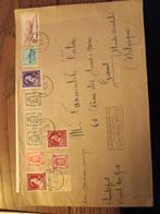 Liaison Bruxelles-New York : 1er vol américain 12VI 1946, Timbres & Monnaies, Lettres & Enveloppes | Étranger, Enlèvement ou Envoi