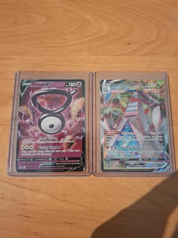 Unown & duraludon vmax beschikbaar voor biedingen