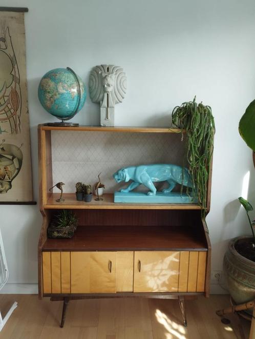 retro vitrinekastje, Antiek en Kunst, Curiosa en Brocante, Ophalen