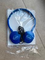 Blauwe koptelefoon met mini jack - NIEUW, Enlèvement ou Envoi, Neuf, Intra-auriculaires (Earbuds)