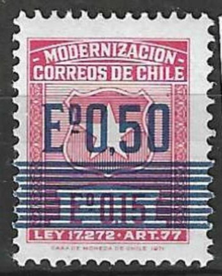 Chili 1973 - Yvert 400 - Modernisatie (PF), Postzegels en Munten, Postzegels | Amerika, Postfris, Verzenden