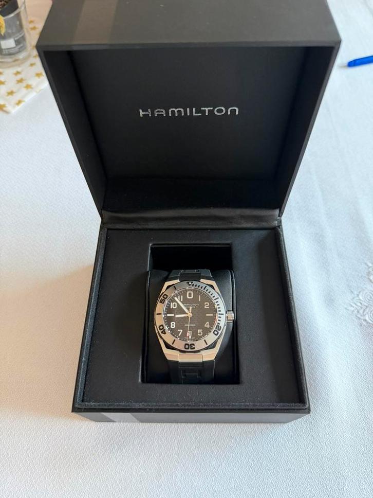 Hamilton Khaki Navy Sub, Bijoux, Sacs & Beauté, Montres | Hommes, Utilisé, Montre-bracelet, Autres marques, Acier, Acier, Enlèvement