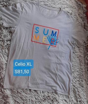 Celio shirt summer XL. Gedragen, goede staat. XL