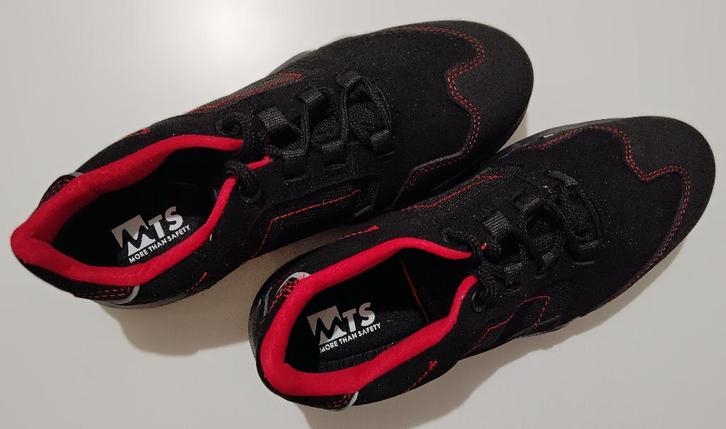 Chaussures Securité 42 MTS Travail Noir, Bricolage & Construction, Vêtements de sécurité, Neuf, Enlèvement ou Envoi