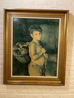portret in kader 20€, Antiek en Kunst, Kunst | Tekeningen en Fotografie, Ophalen