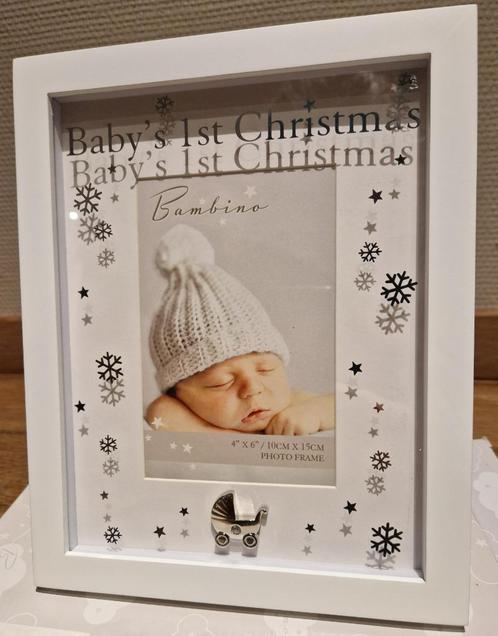 NIEUW Fotokader 10x15 Baby Kerstmis, Kinderen en Baby's, Kraamcadeaus en Geboorteborden, Nieuw, Kraamcadeau, Ophalen