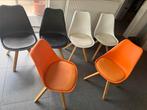 6 stoelen, 3 kleuren om te combineren, Ophalen, Kunststof, Gebruikt, Overige kleuren