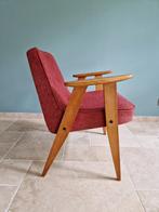 Fauteuil model 366, ontwerp Jozef Chierowski, jaren 60, Ophalen, Hout, Gebruikt, Vintage