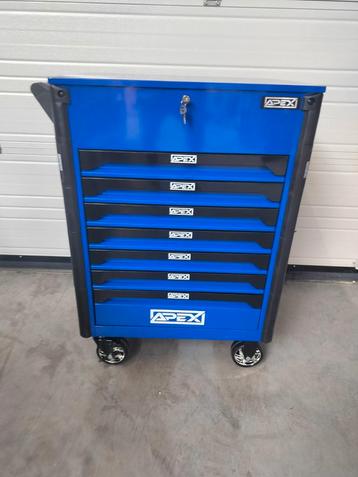 Apex gereedschapswagen 7 lades 6 gevuld.Nieuw!! beschikbaar voor biedingen