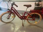 Vélo rouge enfant - Rode Kinderfiets 6-9j, Ophalen, Decatlon, Zo goed als nieuw, Handrem