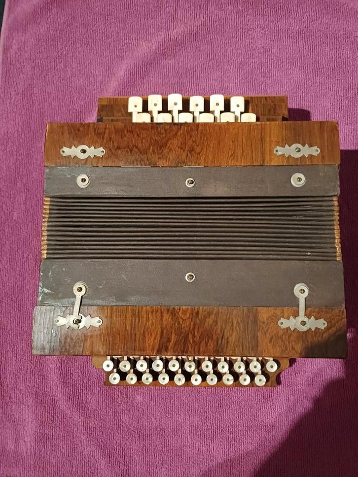 Vintage Duits klein accordeon, Muziek en Instrumenten, Accordeons, Ophalen