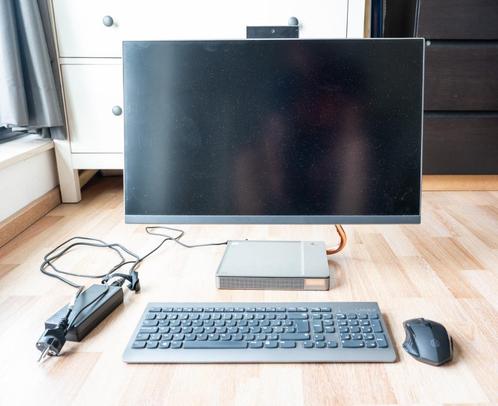 All in One Lenovo PC 27'' 32 Gb RAM Windows 11, Computers en Software, Desktop Pc's, Gebruikt, 4 Ghz of meer, HDD, SSD, 32 GB