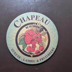 Sous Bock Chapeau, Collections, Marques de bière, Enlèvement ou Envoi, Utilisé, Sous-bock, Autres marques