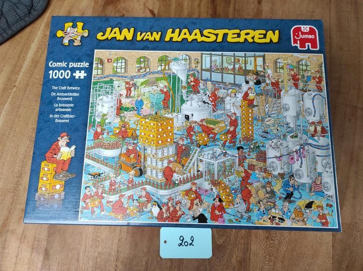 van haasteren de ambachtelijke brouwerij, Hobby en Vrije tijd, Denksport en Puzzels, Zo goed als nieuw, Legpuzzel, 500 t/m 1500 stukjes