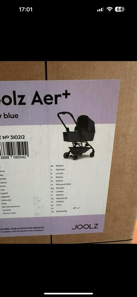 JOOLZ aer+ buggy en wieg compleet, Kinderen en Baby's, Kinderwagens en Combinaties, Nieuw, Kinderwagen, Ophalen