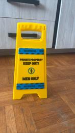 Grappig waarschuwingsbord, Enlèvement, Comme neuf, Lumière