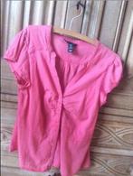 Blouse H&M maat 36, Kleding | Dames, H&M, Ophalen of Verzenden, Zo goed als nieuw, Roze