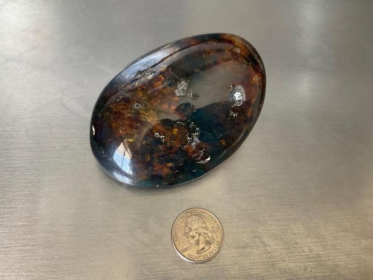 Mexicaans barnsteen, Verzamelen, Mineralen en Fossielen, Mineraal, Ophalen of Verzenden