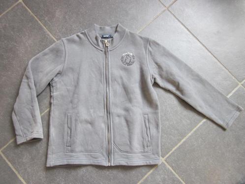 grijze gilet van het merk TinTin - Kuifje, Kinderen en Baby's, Kinderkleding | Maat 140, Gebruikt, Jongen, Trui of Vest, Ophalen of Verzenden