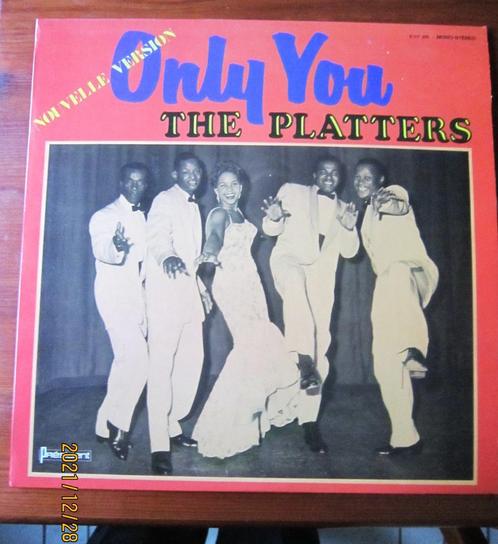 The Platters 33T „Only You” vinyl, Cd's en Dvd's, Vinyl | Rock, Zo goed als nieuw, Poprock, Verzenden