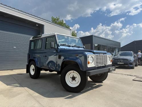 Defender 2.5 Td5 / HERITAGE LOOK / LICHTE VRACHT / 173 593K, Auto's, Land Rover, Bedrijf, Te koop, 4x4, Boordcomputer, Metaalkleur