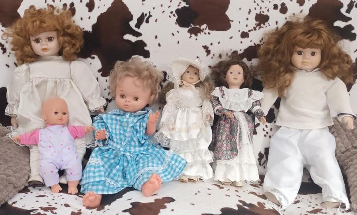 Antieke Poppen, Verzamelen, Poppen, Zo goed als nieuw, Pop, Levensecht of Reborn, Ophalen of Verzenden